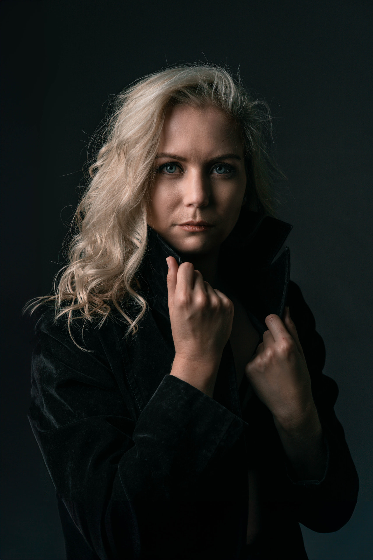 Studio portrait by Charles Pitout